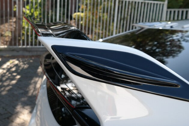 Heckspoiler Lippe oben V.2 passend für Honda Civic X TYPE R Carbon Look