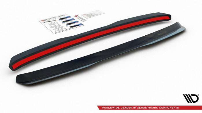 Heckspoiler Lippe passend für Audi A3 8L schwarz Hochglanz