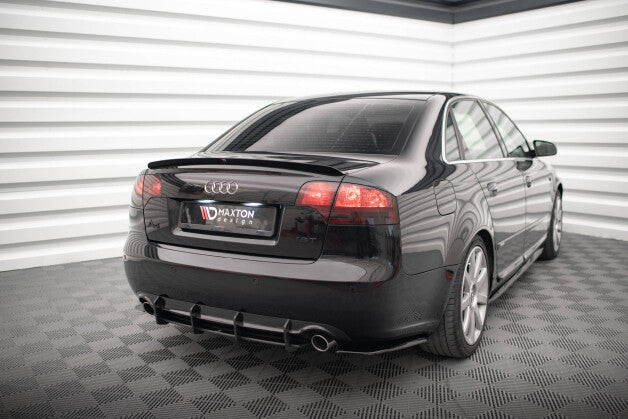Heckspoiler Lippe passend für Audi A4 Limousine S-Line B7 schwarz Hochglanz
