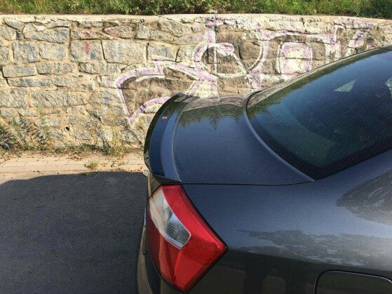 Heckspoiler Lippe passend für Audi A4 S-Line B6 Limousine schwarz Hochglanz