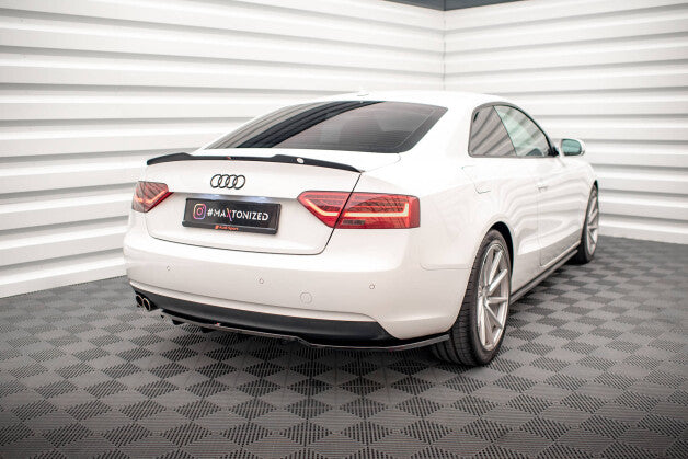 Heckspoiler Lippe passend für Audi A5 Coupe 8T schwarz Hochglanz