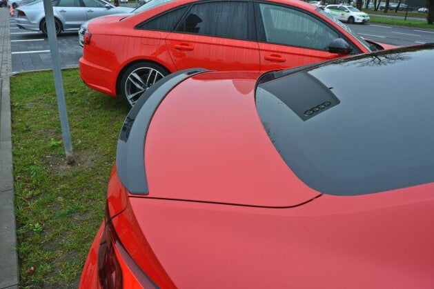 Heckspoiler Lippe passend für Audi A5 S-Line F5 Coupe schwarz Hochglanz