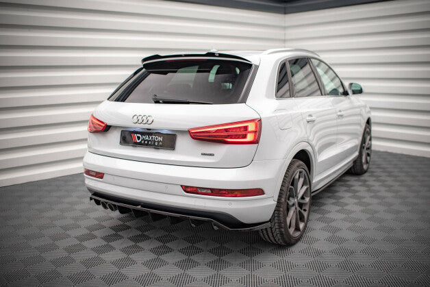 Heckspoiler Lippe passend für Audi Q3 Sport 8U FL / S-Line 8U schwarz Hochglanz