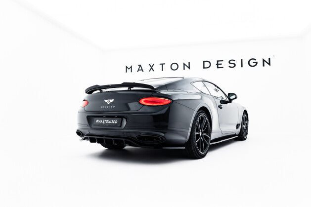 Heckspoiler Lippe passend für Bentley Continental GT Coupe Mk3 schwarz Hochglanz
