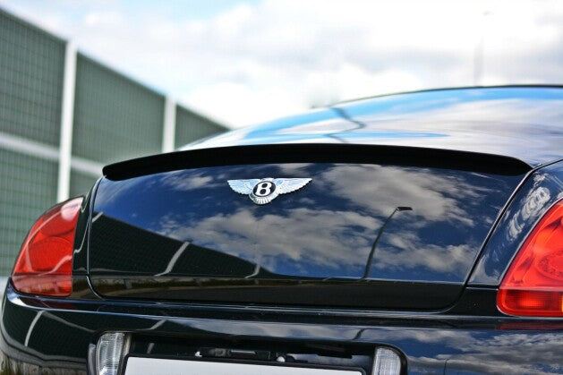 Heckspoiler Lippe passend für BENTLEY CONTINENTAL GT schwarz Hochglanz