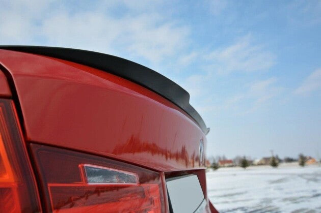 Heckspoiler Lippe passend für BMW 3er Limousine F30 schwarz Hochglanz