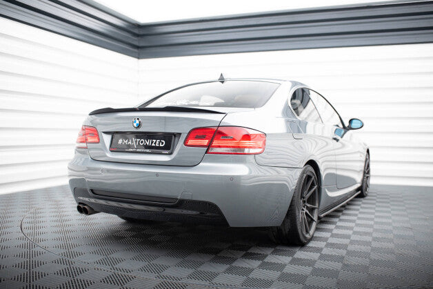 Heckspoiler Lippe passend für BMW 3er M-Paket Coupe E92 schwarz Hochglanz