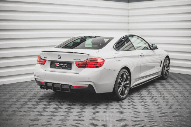 Heckspoiler Lippe passend für BMW 4er F32 schwarz Hochglanz