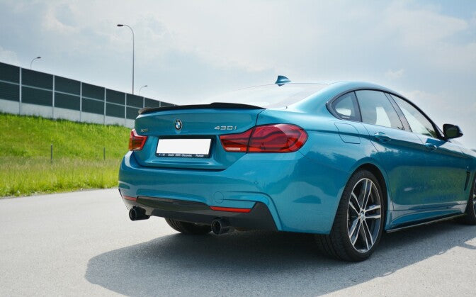 Heckspoiler Lippe passend für BMW 4er Gran Coupe Standard / M-Paket F36 / F36 FL schwarz Hochglanz