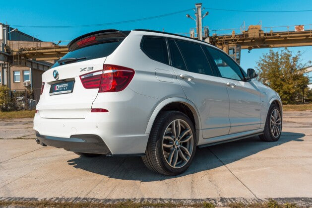 Heckspoiler Lippe passend für BMW X3 F25 M-Paket FL schwarz matt