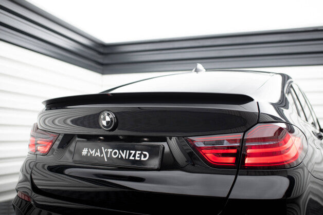 Heckspoiler Lippe passend für BMW X4 M Paket schwarz Hochglanz