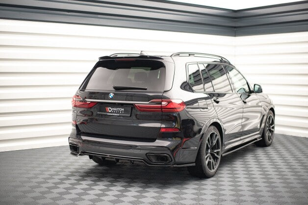 Heckspoiler Lippe passend für BMW X7 M-Paket G07 schwarz Hochglanz