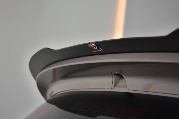 Heckspoiler Lippe passend für Fiat 500 Hatchback SPORT vor FL schwarz Hochglanz
