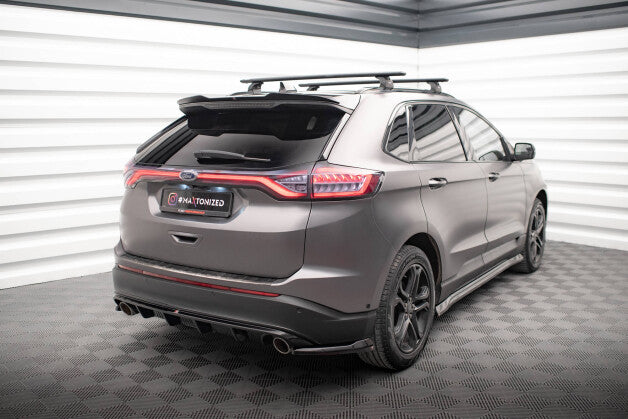 Heckspoiler Lippe passend für Ford Edge Mk2 schwarz Hochglanz