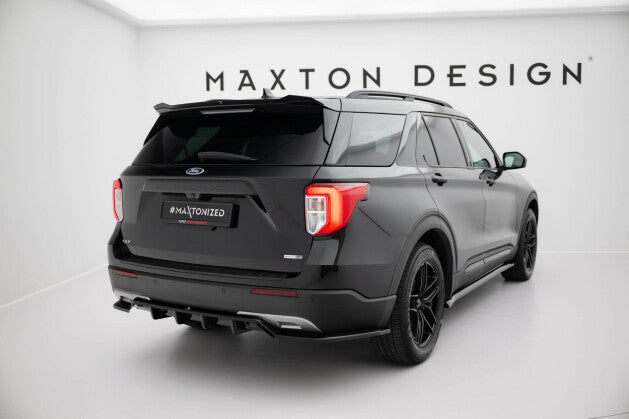 Heckspoiler Lippe passend für Ford Explorer XLT Mk6 schwarz Hochglanz
