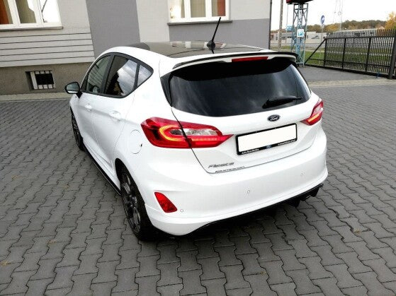 Heckspoiler Lippe passend für Ford Fiesta Mk8 schwarz Hochglanz