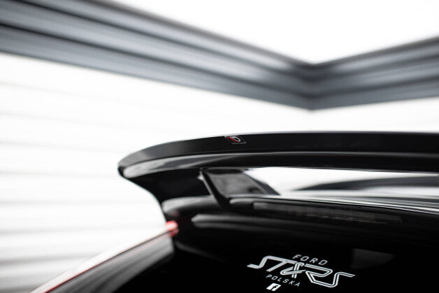 Heckspoiler Lippe passend für Ford Focus RS Mk2 schwarz Hochglanz