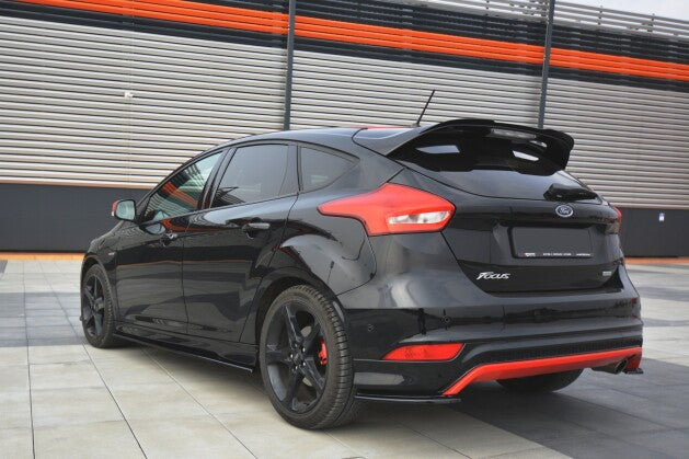 Heckspoiler Lippe passend für Ford Focus ST-Line Mk3 FL schwarz Hochglanz