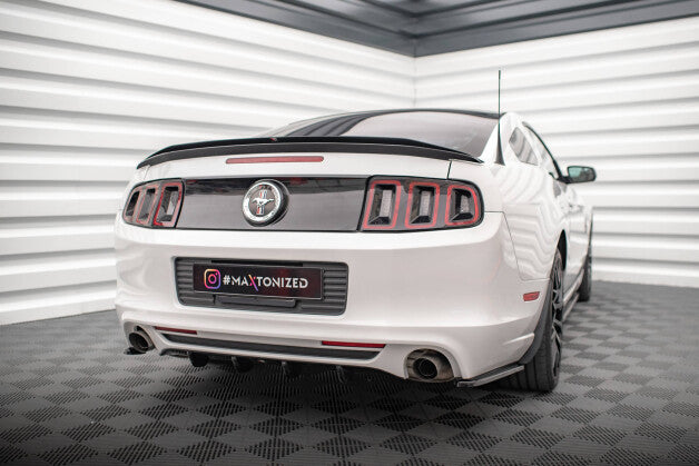 Heckspoiler Lippe passend für Ford Mustang Mk5 FL schwarz Hochglanz