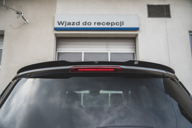 Heckspoiler Lippe passend für Ford S-Max Mk2 FL schwarz Hochglanz
