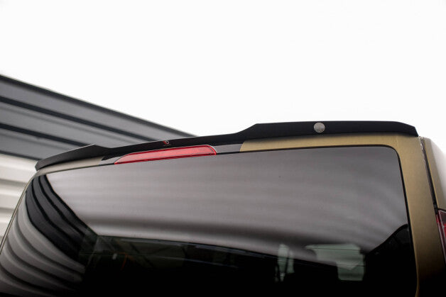 Heckspoiler Lippe passend für Ford Tourneo Custom Mk1 FL schwarz Hochglanz