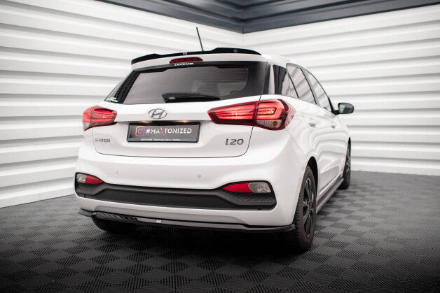 Heckspoiler Lippe passend für Hyundai I20 Mk2 FL schwarz Hochglanz