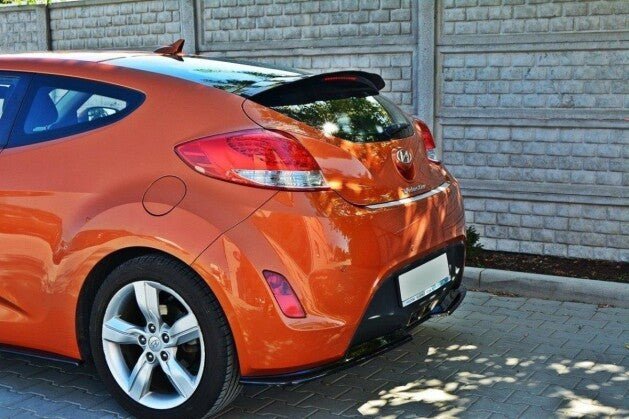 Heckspoiler Lippe passend für Hyundai Veloster schwarz Hochglanz
