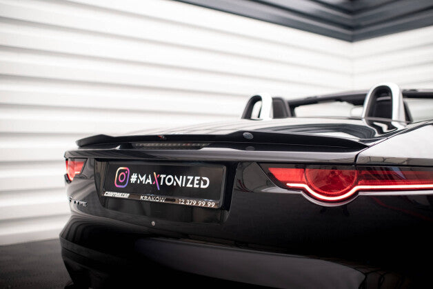 Heckspoiler Lippe passend für Jaguar F-Type Mk1 FL schwarz Hochglanz