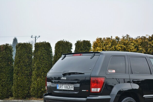 Heckspoiler Lippe passend für JEEP GRAND CHEROKEE WK STR8 schwarz Hochglanz