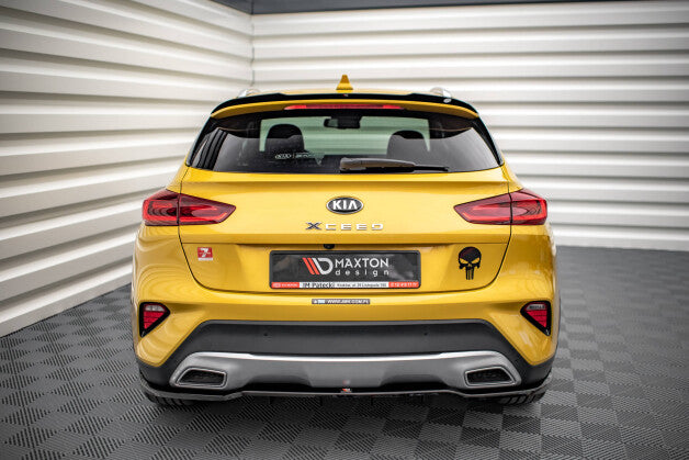 Heckspoiler Lippe passend für Kia XCeed Mk1 schwarz Hochglanz