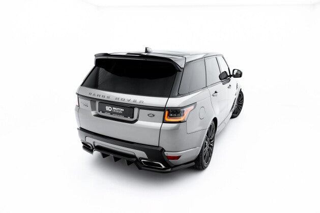 Heckspoiler Lippe passend für Land Rover Range Rover Sport Mk2 Facelift schwarz Hochglanz