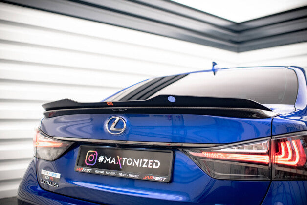 Heckspoiler Lippe passend für Lexus GS F Mk4 FL Carbon Look