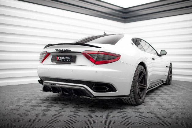 Heckspoiler Lippe passend für Maserati Granturismo S Mk1 schwarz Hochglanz