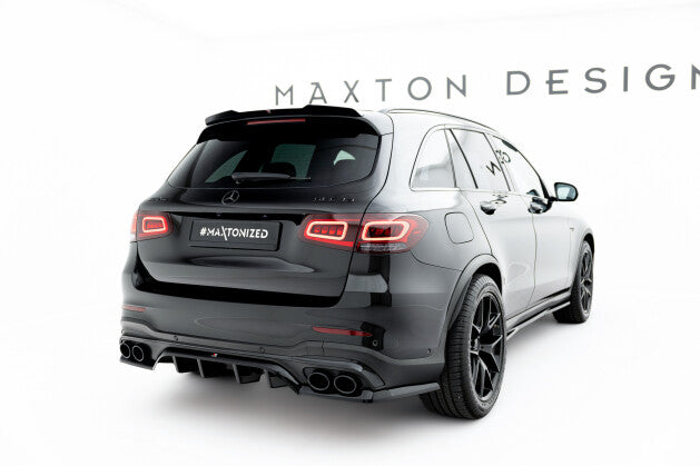 Heckspoiler Lippe passend für Mercedes-AMG GLC 43 SUV X253 FL schwarz Hochglanz