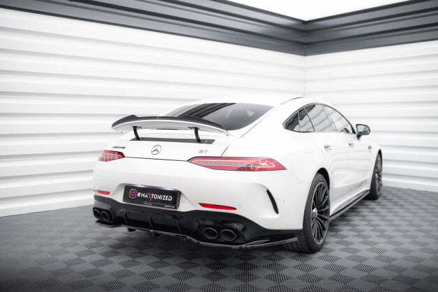 Heckspoiler Lippe passend für Mercedes-AMG GT 53 / 43 V8 Package 4 Door-Coupe X290 schwarz Hochglanz