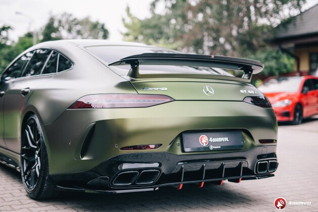 Heckspoiler Lippe passend für Mercedes-AMG GT 63S 4-Door Coupe X290 schwarz Hochglanz