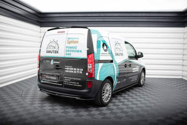 Heckspoiler Lippe passend für Mercedes Citan Mk1 schwarz Hochglanz
