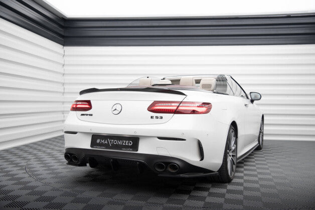 Heckspoiler Lippe passend für Mercedes E Cabriolet AMG-Line / E53 AMG A238 schwarz Hochglanz