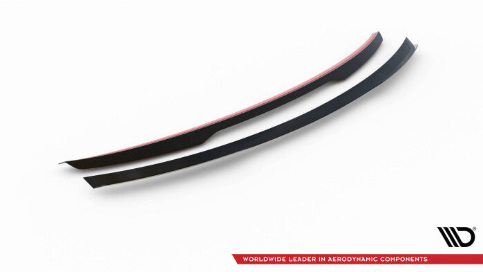 Heckspoiler Lippe passend für Mercedes E Limousine AMG-Line W213 FL schwarz Hochglanz
