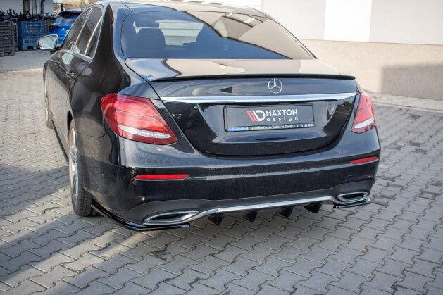 Heckspoiler Lippe passend für Mercedes E Limousine W213 AMG-Line schwarz Hochglanz