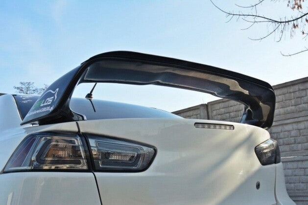 Heckspoiler Lippe passend für Mitsubishi Lancer Evo X schwarz Hochglanz