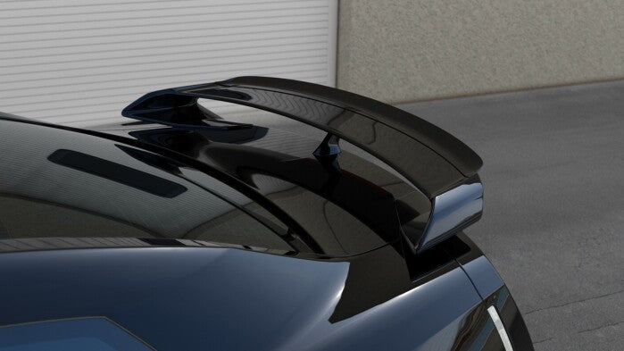 Heckspoiler Lippe passend für Nissan GT-R vor FL Coupe (R35-SERIES) (2007-2010) schwarz Hochglanz