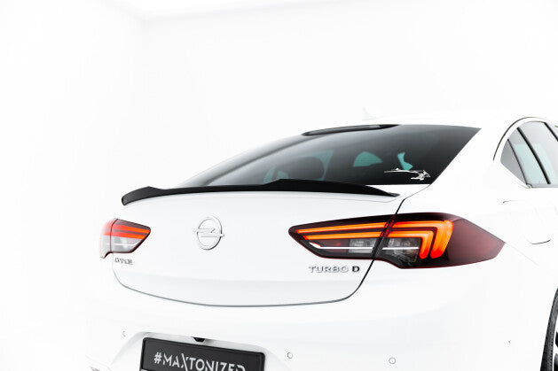 Heckspoiler Lippe passend für Opel Insignia OPC-Line Mk2 schwarz Hochglanz