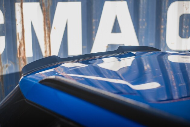 Heckspoiler Lippe passend für Peugeot 2008 Mk2 schwarz Hochglanz