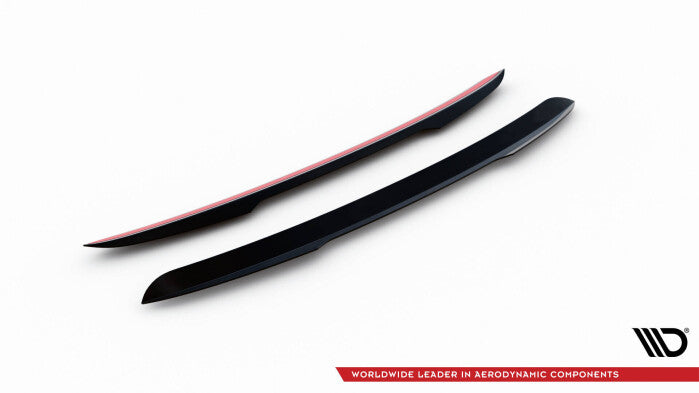 Heckspoiler Lippe passend für Porsche 911 Turbo 997 schwarz Hochglanz