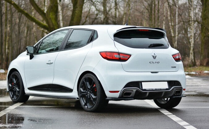 Heckspoiler Lippe passend für Renault Clio MK4 RS schwarz Hochglanz