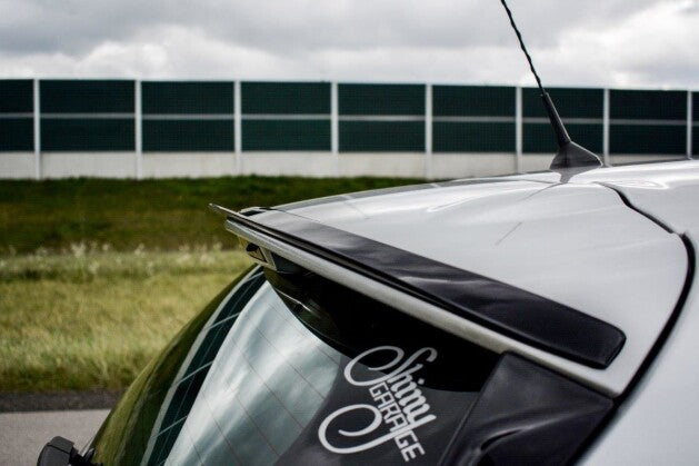 Heckspoiler Lippe passend für Renault Clio Mk4 schwarz Hochglanz