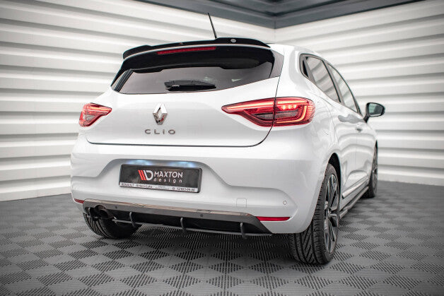 Heckspoiler Lippe passend für Renault Clio Mk5 schwarz Hochglanz