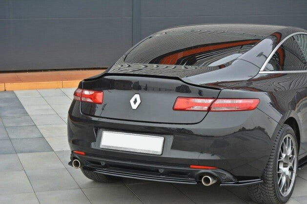 Heckspoiler Lippe passend für Renault Laguna mk 3 Coupe schwarz Hochglanz