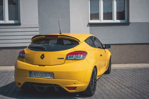 Heckspoiler Lippe passend für Renault Megane 3 RS schwarz Hochglanz